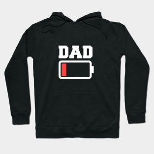 Low Battery Dad Hoodie